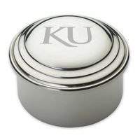 University of Kansas Pewter Keepsake Box