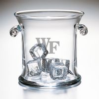 Wake Forest Glass Ice Bucket by Simon Pearce