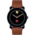 Rutgers University Men's Movado BOLD with Brown Leather Strap - Image 2