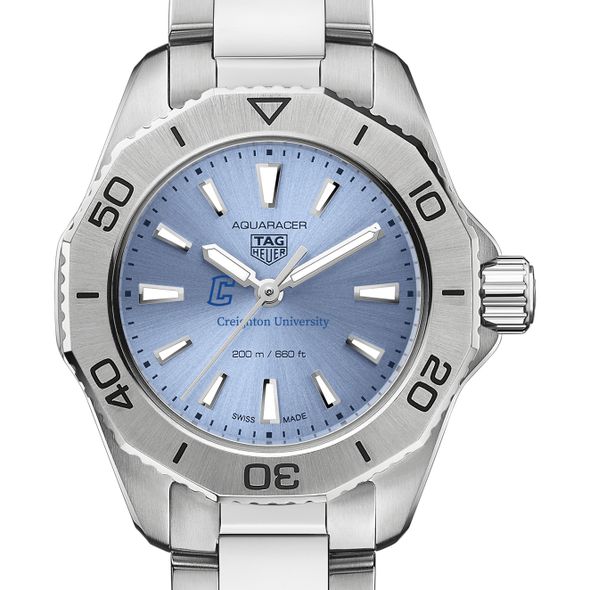 Creighton Women's TAG Heuer Steel Aquaracer with Blue Sunray Dial - Image 1
