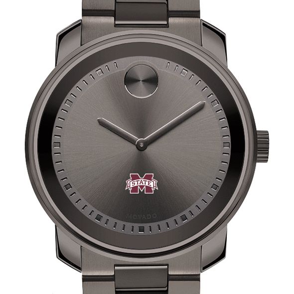 Mississippi State Men's Movado BOLD Gunmetal Grey
