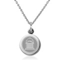 Southern Methodist University Necklace with Charm in Sterling Silver - Image 1