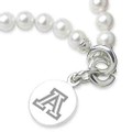 University of Arizona Pearl Bracelet with Sterling Silver Charm - Image 2