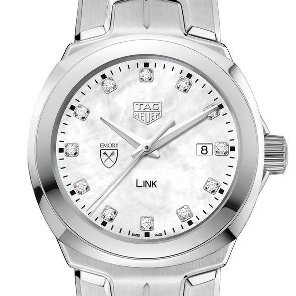 Emory University TAG Heuer Diamond Dial LINK for Women - Image 1