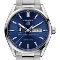 Stanford Men's TAG Heuer Carrera with Blue Dial & Day-Date Window