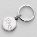 Kappa Alpha Theta Sterling Silver Insignia Key Ring - Image 2