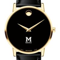 Morehouse Men's Movado Gold Museum Classic Leather