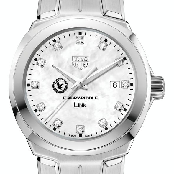 Embry-Riddle TAG Heuer Diamond Dial LINK for Women - Image 1