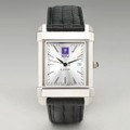 NYU Men's Collegiate Watch with Leather Strap - Image 2