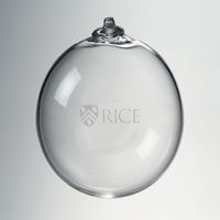 Rice Glass Ornament by Simon Pearce