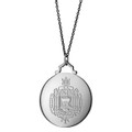 Naval Academy Monica Rich Kosann Round Charm in Silver with Stone - Image 3