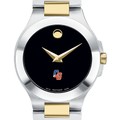 USCGA Women's Movado Collection Two-Tone Watch with Black Dial - Image 1