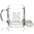 University of Nebraska 13 oz Glass Coffee Mug - Image 2