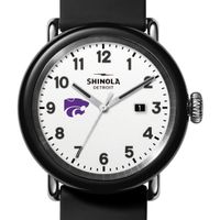 Kansas State University Shinola Watch, The Detrola 43mm White Dial at M.LaHart & Co.