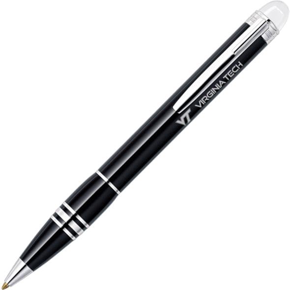 Virginia Tech Montblanc StarWalker Ballpoint Pen in Platinum