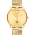 William & Mary Men's Movado Bold Gold 42 with Mesh Bracelet - Image 2
