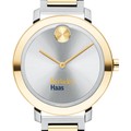Haas School of Business Women's Movado Two-Tone Bold 34 - Image 1