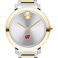 University of Wisconsin Women's Movado Two-Tone Bold 34 - Image 1