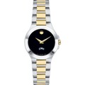 CNU Women's Movado Collection Two-Tone Watch with Black Dial - Image 2