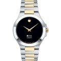 UVA Darden Men's Movado Collection Two-Tone Watch with Black Dial - Image 2