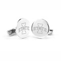 Iowa State University Cufflinks in Sterling Silver - Image 1