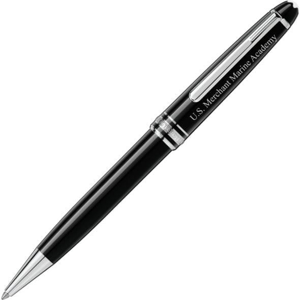 USMMA Montblanc Meisterstück Classique Ballpoint Pen in Platinum - Image 1