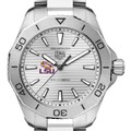 LSU Men's TAG Heuer Steel Aquaracer with Silver Dial - Image 1