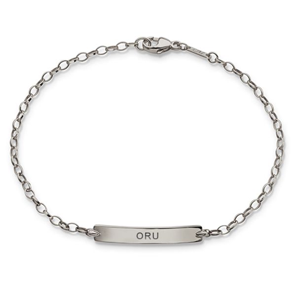Oral Roberts Monica Rich Kosann Petite Poesy Bracelet in Silver - Image 1