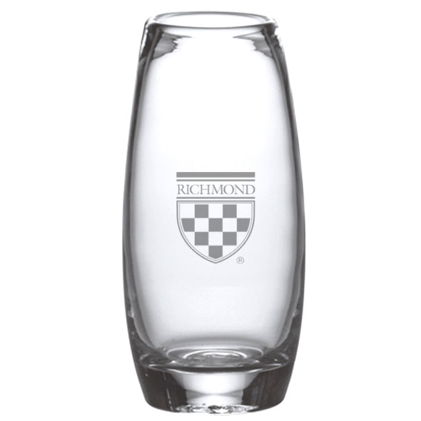 University of Richmond Glass Addison Vase by Simon Pearce