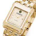 Clemson Men's Gold Quad Watch with Bracelet - Image 1