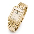 Clemson Men's Gold Quad Watch with Bracelet - Image 2