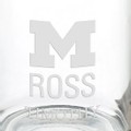 Ross School of Business 13 oz Glass Coffee Mug - Image 3