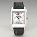 Texas A&M Men's Collegiate Watch with Leather Strap - Image 2