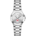 Wesleyan Women's Movado Collection Stainless Steel Watch with Silver Dial - Image 2