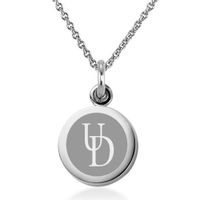 Delaware Necklace with Charm in Sterling Silver