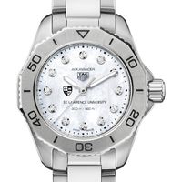 St. Lawrence Women's TAG Heuer Steel Aquaracer with Diamond Dial