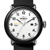 Haas School of Business Shinola Watch, The Detrola 43mm White Dial at M.LaHart & Co.