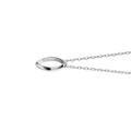 Harvard Monica Rich Kosann Poesy Ring Necklace in Silver - Image 3