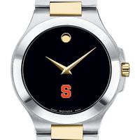 Syracuse Men's Movado Collection Two-Tone Watch with Black Dial