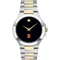 Syracuse Men's Movado Collection Two-Tone Watch with Black Dial - Image 2