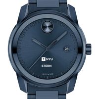 NYU Stern School of Business Men's Movado BOLD Blue Ion with Date Window