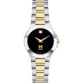 Michigan Ross Women's Movado Collection Two-Tone Watch with Black Dial - Image 2
