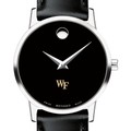 Wake Forest Women's Movado Museum with Leather Strap - Image 1
