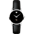 Wake Forest Women's Movado Museum with Leather Strap - Image 2