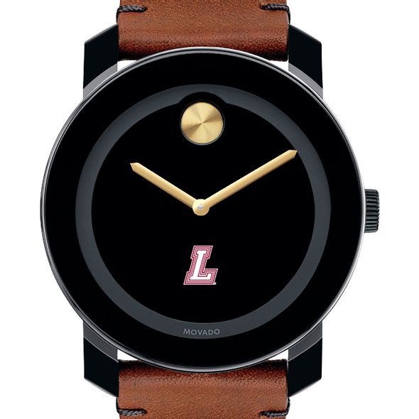 Lafayette College Men's Movado BOLD with Brown Leather Strap - Image 1