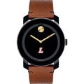 Lafayette College Men's Movado BOLD with Brown Leather Strap - Image 2