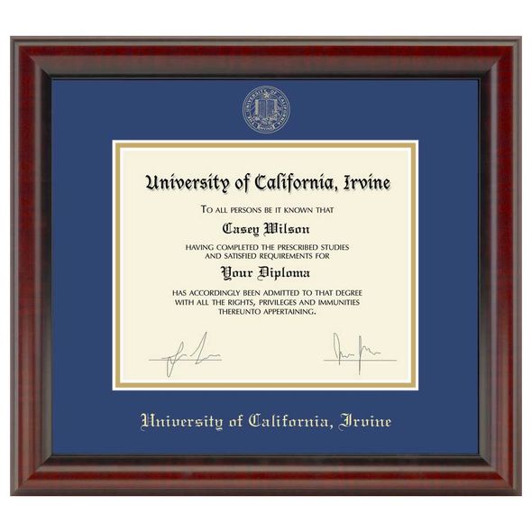 UC Irvine Diploma Frame, the Fidelitas - Image 1