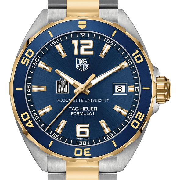 Marquette Men's TAG Heuer Two-Tone Formula 1 with Blue Dial & Bezel - Image 1