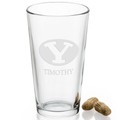 Brigham Young University 16 oz Pint Glass- Set of 2 - Image 2
