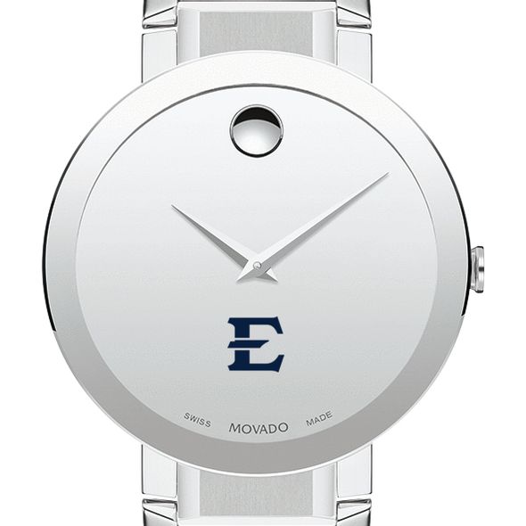 East Tennessee State University Men's Movado Sapphire Museum with Bracelet